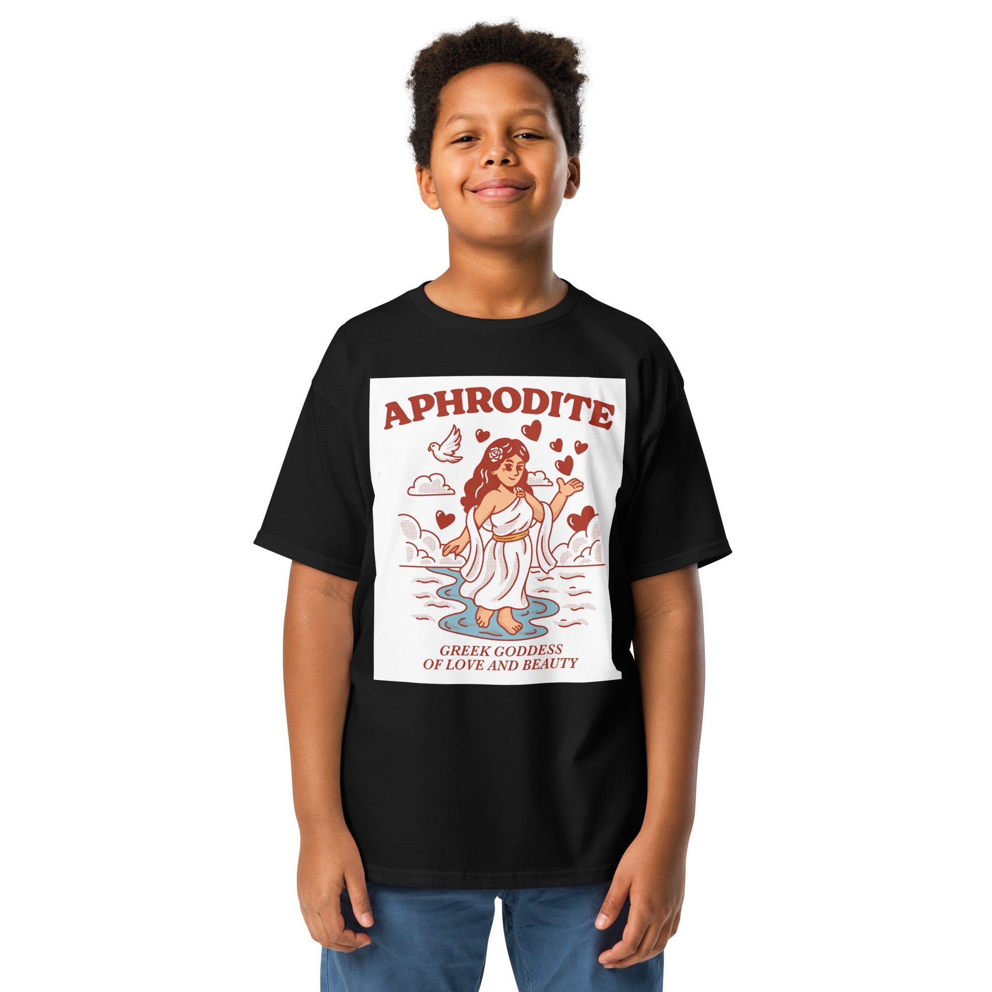 Aphrodite Youth classic tee – Daddy Jones Merch